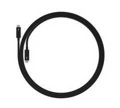 Thunderbolt 5 coaxial silver plated cable